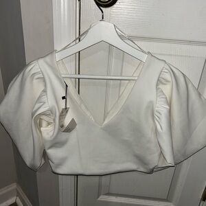 Elegant White Women's Top